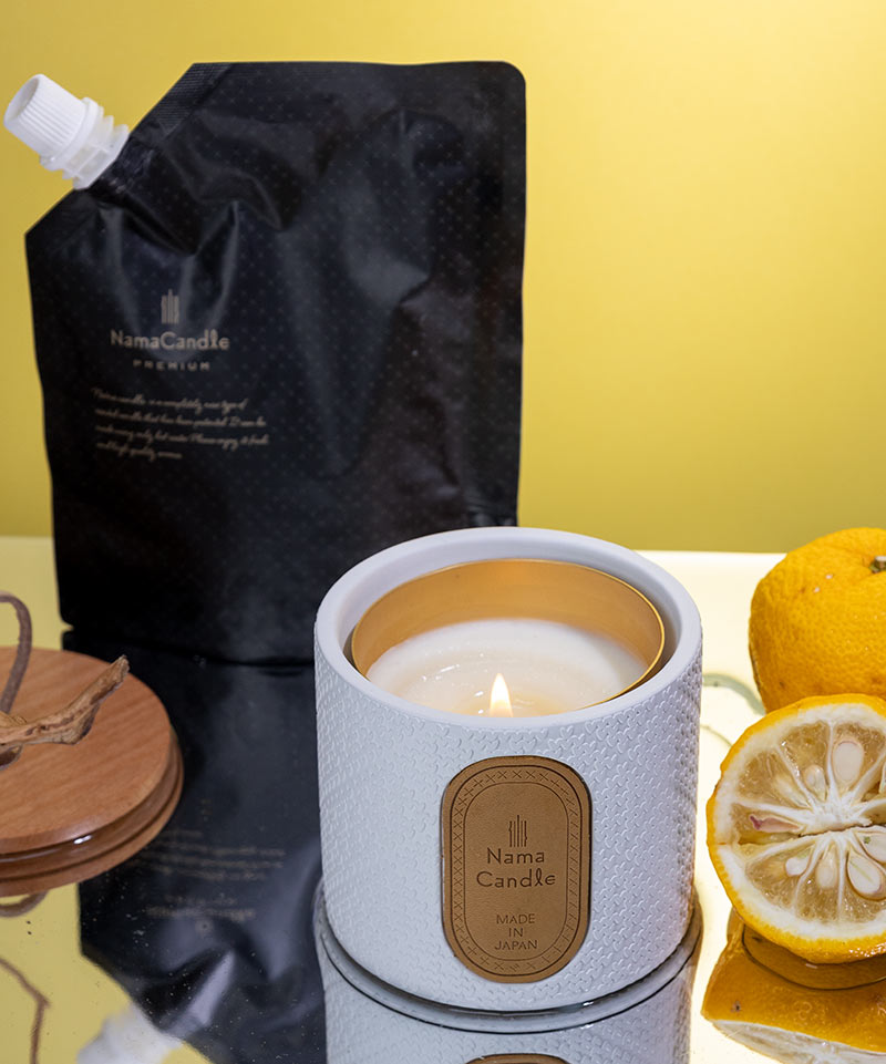 ゆずブレンド ｜スターターセット – Nama candle | 生キャンドル®