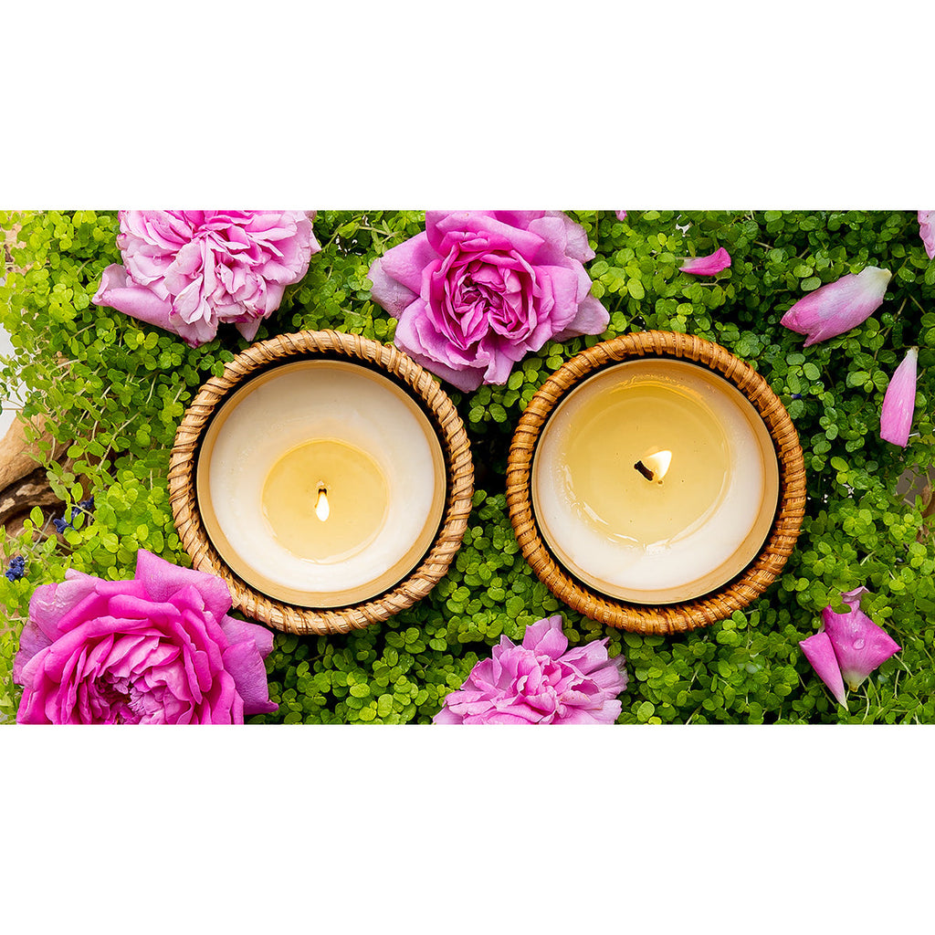 人気NO.1 フランス産 ダマスクローズ / Damask Rose – Nama candle | 生キャンドル®