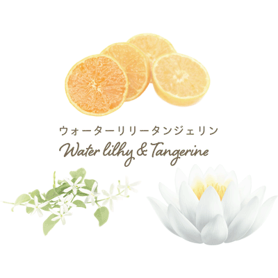 ウォーターリリータンジェリン　Waterlily tangerine｜生キャンドルパック